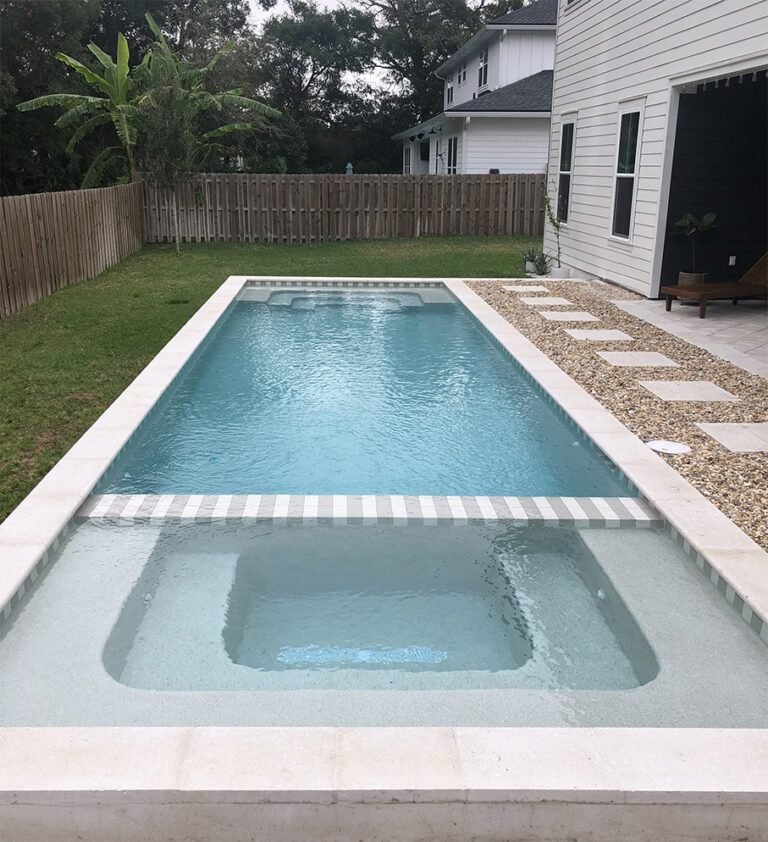 Custom Pool with Shellock Coping